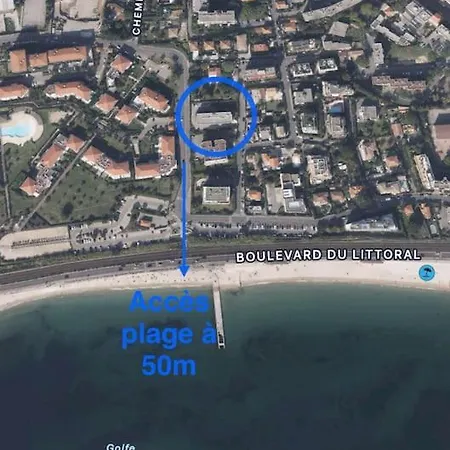 Juan-les-pins à 50m Apartamento *